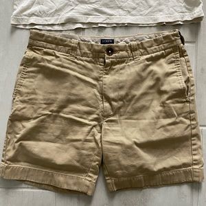 J.Crew Men’s Khaki Shorts (size 30, 5” inseam)